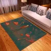 Carpets Creative Modern Painting Sunset 3D Printed Carpet Tapete Area Rug Blanket Table Floor Mat Sofa Pad Livingroom Home Decor