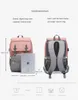 Diaper Bags LEQUEEN Multi Function Large Capacity Nappy Organizer with Changing Pad Backpack Mommy Baby Care Stroller 221007