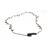 LED -ketting Kettingen Hangdoek Bracelet flitsende kralen Lichtspeelgoed Kerstcadeau Leverancier