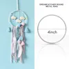 Decorative Figurines 20 Pack 4 Inch Silver Dream Catcher Metal Rings Floral Hoops Wreath Macrame Creations Ring For Crafts DIY