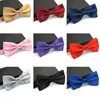 Noeuds papillon 1PC Gentleman Hommes Réglable Classique Satin Bowtie Cravate Cravate Pour Noeud De Noce