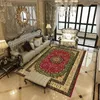 Oturma Odası için Basılı Halılar Ev Dekoru Yatak Odası Halı Vintage Farsça Halı Kanepe Sehpa Zemin Mat Çalışması Özelleştirilmiş