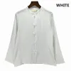 Blouses pour femmes 2022 Style Vintage Confortable femmes chemise coton lin chinois Folk élégant dame Blouse hauts noir vert blanc