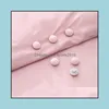 Other Household Sundries 12Pcs Bed Sheet Clips Non-Slip Fitted Quilt Holde Simple Pure Color Holder Mushroom Shape Clip Drop Delivery Dhfos