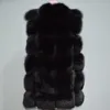 Women's Fur 2022 High Quality Leather Vest Natural Fashion Lady Jacket Coat To Keep Warm