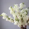 Decorative Flowers Year's Large Cherry Blossom High Branch Imitation Flower Wedding Silk Bouquet Landing