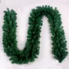 Kerstdecoraties Rattan krans 2.7m LED LICHT GARLAND Decoratieve bloem kunstmatige kerstboombannebanners Party Decoratie