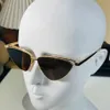 Солнцезащитные очки для кошачьего глаз 0162 White Grey Women Design Sun Shades UV очки с коробкой