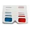 3D-Papierbrille, rot, blau, cyan, Papierkarte, universelles Anaglyphenbild, bietet ein Gefühl der Realität, Film-DVD
