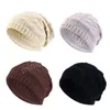 Örme Beanie Kadın Şapkası Erkekler Sıradan Sırplı Rhombus Örgü Sıcak Şapka Tığ işi Kafatası Unisex Kadın Baggy Cap