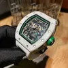 Superclone RM030-Multi-Function Watches Wristwatch 디자이너 럭셔리 남성 기계식 기술 시계 와인 배럴 레저 비즈니스 XQ7R 9H07 ACU7 1G9W