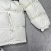 Мужские куртки стилилист Парка топ GGITY Classic Puffer Jacket с толстыми пальто красная полоса и зеленый ремень Женская ветряная ветропроницаемая верхняя одежда. Размер 40-48