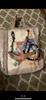 Totes Lady Shoppas Canvas Graffiti Printed Lope Rope Assorized with Multicolored Print Canvas Lagge Postgage Bag3036