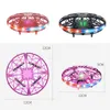 Colorful Anti Collision Flying Ball Toy Helicopter Magic Hand UFO Balls Aircraft Sensing Mini Induction Drone Kids Electric Electronic Toys