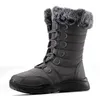 Stiefel Frauen 2022 Winter Für Super Warm Schnee LaceUp Flache Bottine Femme Schuhe Luxus Schuhe 221007