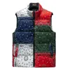 Men's Vests Winter Men Vest Sleeveless Parka Waterproof Patchwork Thick And Comfortable Male Fashion Waistcoat Size 4XL 5XL 221008