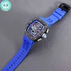 RM011-04 SUPERCLONE Chronograph Multi-function Superclone Watches Wristwatch Designer Luxury Mens Mechanics Watch 8B98