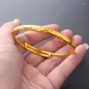 Bangle Man Bracelets Accessories Jewelry 24k Bracelet Classic Bangles Charm Wedding Anniversary Adjustable 2022