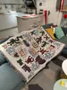 Decken, amerikanischer gemeinsamer Trend, Keith Haring, Graffiti-Meister, Illustrator, Einzelsofadecke, dekorative Tapisserie, lässige Decke