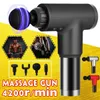 Nieuwe elektrische fascia pistool massage fitness home spier relaxer massager oefening herstel fascia diepe ontspanning 2022