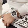 Richa montre montre-bracelet hommes mécanique mode taureau mécanique Milles montres évidé crâne à la mode hommes personnalité 6T1U