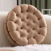 Coussin Oreiller Décoratif Biscuit En Forme De Coussin Décoratif Rond Imitation Planète Coussin De Siège Soleil Lune Terre Canapé Lit Cadeau pour Garçons 221008