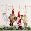 Christmas Decorations Santa Claus Standing Dolls Decoration For Home Exquisite Navidad Ornaments Year 2022 Gifts Xmas Decor