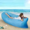 Videurs gonflables en plein air canapé paresseux Air canapé de couchage chaise longue sac Camping plage lit pouf chaise