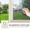 Window Stickers One Way Mirror Blackout Film Anti Look Sun Protection Multi-size Decorative Privacy Tint Glass Windows