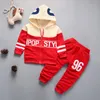 Clothing Sets Autumn borns Clothes For Girls Baby Children Boys Hooded Jacket Pants 2PcsSets Infant Sportswear Kids Tracksuits 221007