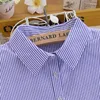 Bow Ties Blue Striped Shirt Fake Collars For Women Detachable Nep Kraagie Cravats Flase Collar Half Sweater Accessories