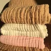 Sovsäckar 6 lager baby filtar födda muslin swaddle sängkläder anpassad filt couverture emmaillotage 221007