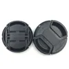 Universal Camera Lens Cap Protection Cover 49 52 55 58 62 67 72 77 82mm med anti-Lost Rope f￶r Canon Nikon Sony