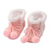 Eerste wandelaars wieg schoenen jongens babymeisjes warme zachte laarsjes sneeuw comfortabel laarzen baby peuter opwarming chic