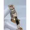 Super Qualität Herrenuhren Asia 2813 Uhrwerk 40mm 18k Roségold Edelstahl Diamant Stundenmarkierung Mechanisch Automatik Herrenarmbanduhren 2022