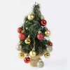 Arbre de Noël Décor Boule Souvenirs Fête De Noël Boules Suspendues Guirlande Ornement Décorations Pour La Maison Cadeau De Noël 24pcs 3cm / 1.2 "Par Boîte