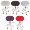 Chair Covers Home Cover Round Bar Stool Cotton Fabric Seat For Dentist Hair Salon Sponge Pad Slipcover