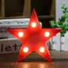 Nachtlichter Ankunft Kreative kleine sternförmige LED-Schreibtischlampe Dekoration Kinderzimmer Licht Weihnachtsdekorationen