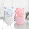USB Gadgets Mini Portable Fan with Mini Pocket Cooling USB Charging Rechargeable Battery Handfan 3 Speeds for Travel Camping Outdoors Make-up