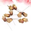 Party Decoration 10 Artificial Acorns Set Simulation Christmas Tree Decor Diy False Nuts Po Props for Home Shop