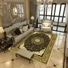 Oturma Odası için Basılı Halılar Ev Dekoru Yatak Odası Halı Vintage Farsça Halı Kanepe Sehpa Zemin Mat Çalışması Özelleştirilmiş