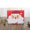 Weihnachtsgeschenkverpackung Santa Design Papercard Geschenkboxen für Geschenke wiederverwendbares rotes Grün von Ocean Z11