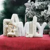 Decorative Flowers English Letter Decoration Love/family Nativity Resin Crafts Alphabet Ornament Merry Christmas Year