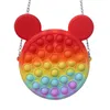 Rainbow Macarone Bubble Chain Sac Portefeuille Childre