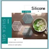 Annan heminredning 1 st Sile bordsartiklar Insation Mat Coaster Cup Hexagon Mats Pad Heat-insated Bowl Placemat Home Decor Desktop Drop Deli Dhntk