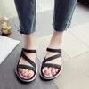 Sandalen dames schoenen 2022 Eva solide kleuren tuin casual slippers jelly schoen sport antiskid strandplatform