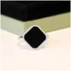 Clover Ring lyxig v￤nskap Antik designer ringer Bague Luxe Anello Retro Anillos de Compromiso de Mujer Anillo Ringe Bagues