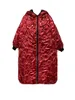 Parkas pour femmes XITAO femmes mode déesse ventilateur poche hiver fendu col à capuche petit frais décontracté DMY1754 221007