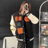 Herrjackor Designer Basebolljacka Mens Cardigan Coat broderade sportkl￤der M￤n kvinnor Hip-Hop Casual Jackets beo7