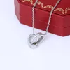 18k Gold 304 Stainless Steel Lockets For Women And Men Necklace For Girlfriend Mother's Day Gift Without Box